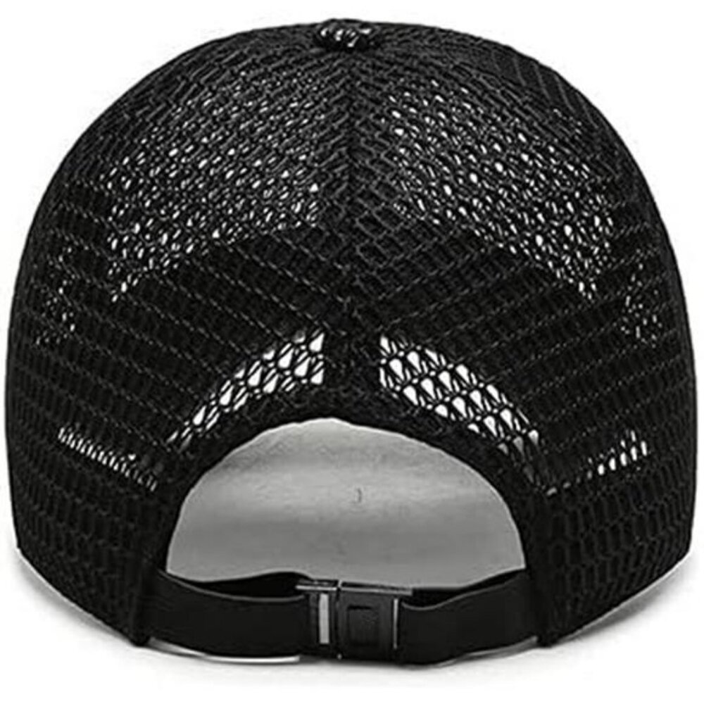 Mesh Baseball Cap Adjustable Quick Dry Hat Men Wo… - image 4